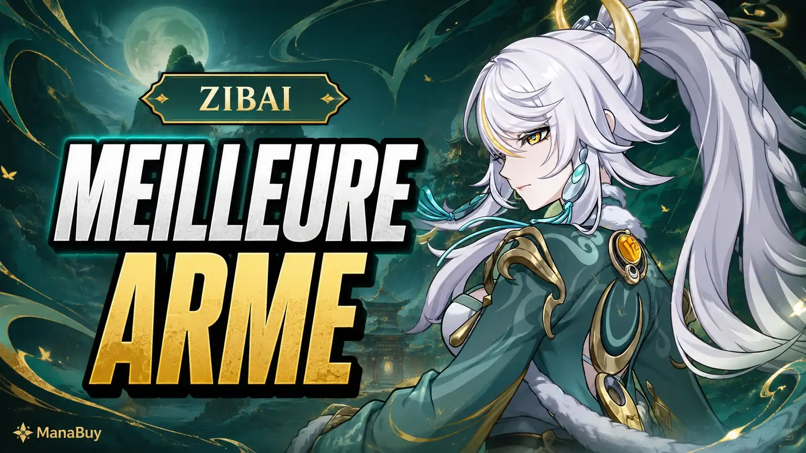 Meilleure arme pour Zibai dans Genshin Impact : signature et options F2P